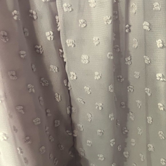 Love Stays True Lilac Swiss Dot Tiered Maxi Dress - Picture 6 of 7